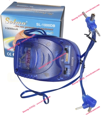 Захранващ адаптер 1.5-12VDC 1A SL-1000DB