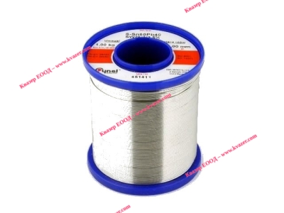 ТИНОЛ SN60PB40, Ф1MM, 1КГ. F-SW26 2.5%/ LC60-1.00/1