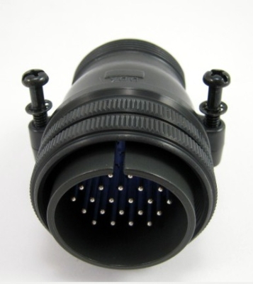 Кръгъл мъжки съединител AMPHENOL 24pin MS3106B24-28P