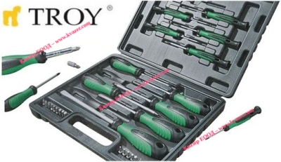 Комплект 32бр. отвертки TROY T22332