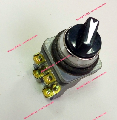 Ротационен превкъчвател Fuji 250V 10A NO + NC, двупозиционен
