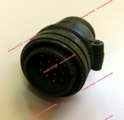 Кръгъл мъжки съединител AMPHENOL 17pin MS3106B20-29P
