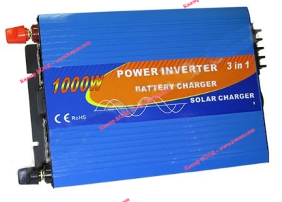 ИНВЕРТОР DC/AC 12V-220V 1000W пълна синусоида, 3 в 1