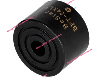 Пиезо зумер BPT-24X, ф24mm, 12V DC, 90dB, 3.7kHz