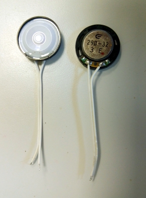 Говорител 29D-32, 32 ohm ф29mm