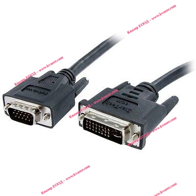Кабел DVI-I DUAL LINK - VGA 3м