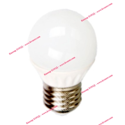 VT-1830 LED ЛАМПА топче 4W E27 G45 4500K 320 lm