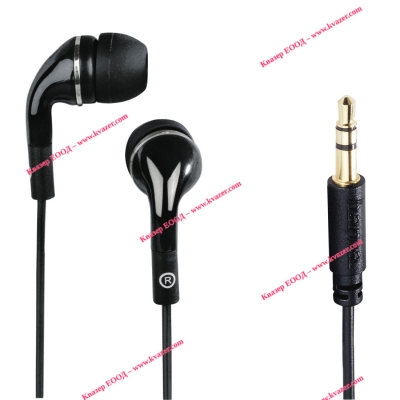 HAMA Слушалки - тапи In Ear Flip Black / черни/
