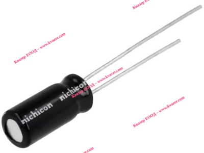 3.3uF 63V Кондензатор: електролитен, биполярен, THT, 5x11mm UVP1J3R3MDD