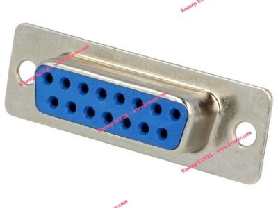 DSC-115 Съединител женски D-SUB 15PIN за запояване