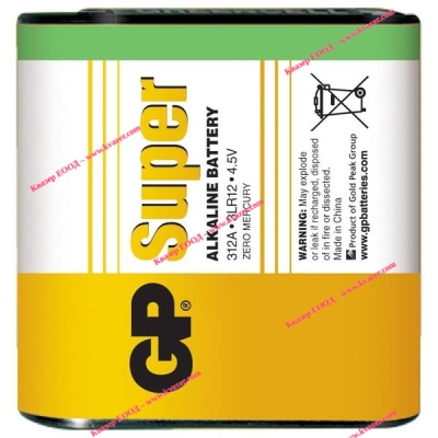 Алкална батерия GP 4.5V 3LR12