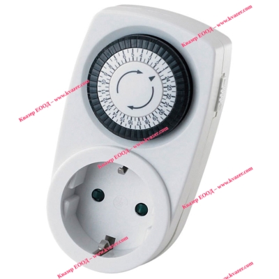 Механично реле за време /таймер/ до 24 часа, 220V, 16A HOROZ