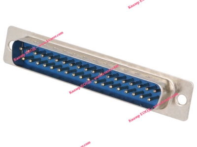 DS37P Съединител мъжки D-SUB 37PIN THT/PCB