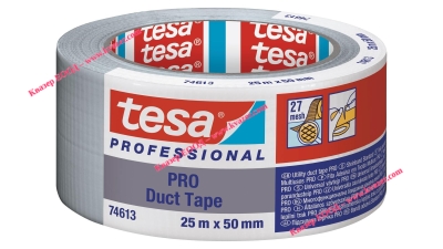 TESA Хоби лента 25m x 50mm, сребърна