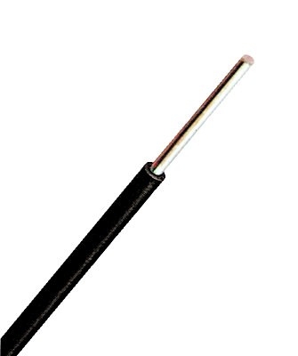 Кабел H05V-U 1.00кв.мм. черен / ПВ-А1