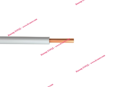 Кабел H05V-U 0.75кв.мм. бял / ПВ-А1