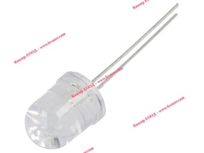 Светодиод 10mm червен 2200-2900mcd LL-1003VC2D-V1-2BD
