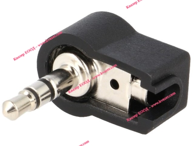 WKLS40 жак стерео 3.5mm - мъжки под ъглъл 90°