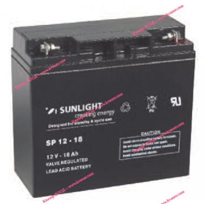 АКУМУЛАТОР SUNLIGHT SP-12-18-12V/18AH