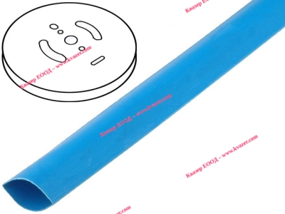 CB-HFT9.5-BL Термосвиваем шлаух 9.5mm син