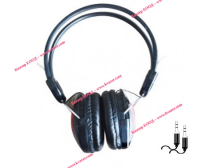 Слушалки с мик. 3,5mm.(2x) JeWAY JH-H1(0808) черна