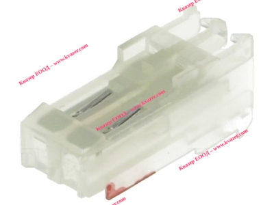 CE100F22-2-D Щепсел, проводник-платка, женски, PIN2, краен, 2,54mm, IDC, 22AWG