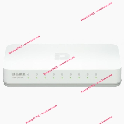 Суич D-Link GO-SW-8E/E, 8 портов 10/100