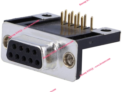 Съединител женски D-SUB 9PIN ъглови PCB