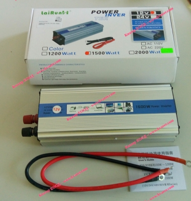 ИНВЕРТОР DC/AC 12V-220V 1500W LaiRunHua
