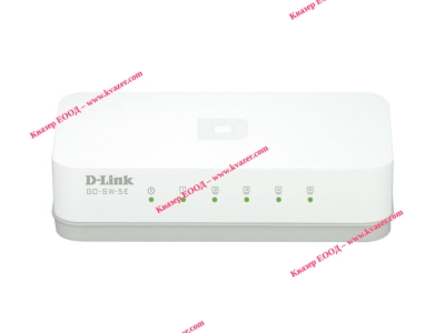 Суич D-Link GO-SW-5E/E, 5 портов 10/100