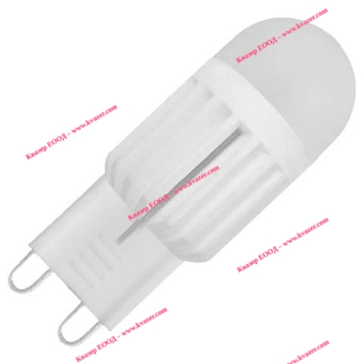 LED крушка 3W G9 2700K 210Lm 220-240V димируема