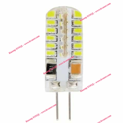 HL456L LED крушка 3W G4 2700K 150Lm силиконова h38mm 220-240V