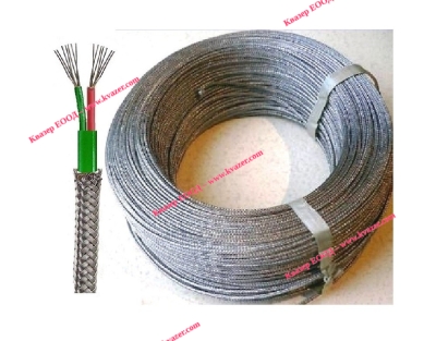 K тип NiCr-Ni 2x0.22 mm2 PTFE КАБЕЛ удължителен, компенсационе