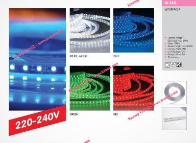 081-004-0001 LED ЛЕНТА 50х50 60LED 10W/M IP65 3000K (HL543L)