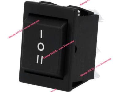 Ключ C1572ALMBB730W DP3T (ON)-OFF-(ON) 3A/250VAC 16A/250VAC, 20A/28VDC