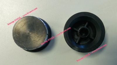28-6S Копче за потенциометър, без индикатор, ост ф6.3mm