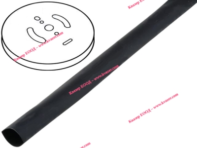 CB-HFT6.4-BK Термосвиваем шлаух 6.4mm черен