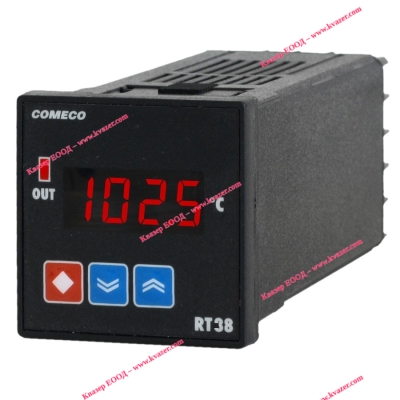 RT38 серия 48х48mm температурен контролер 230V Pt100 и други RTD сензори