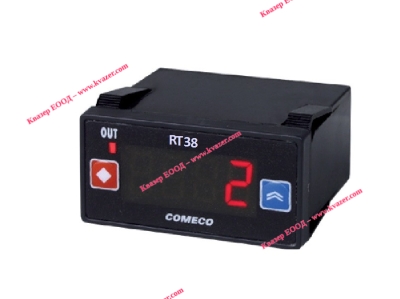 RT38 серия 48x24mm температурен контролер 12-24V Pt100 и други RTD сензори