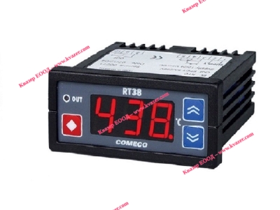 RT38 серия 72x36mm температурен контролер 12-24V Pt100 и други RTD сензори
