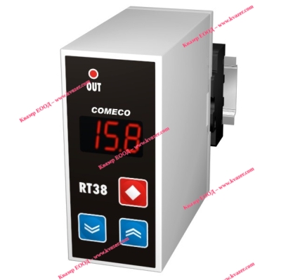 RT38 серия за DIN шина температурен контролер 230V термодвойки J, K, T