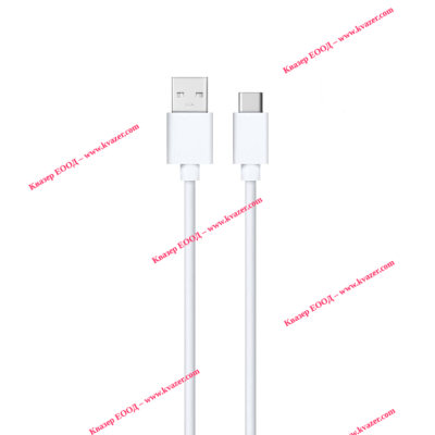 Кабел за данни, DeTech, USB - USB Type-C, 1.5A, 1.0m
