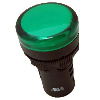 ND16-22CS/2 AC/DC 24V индикатор зелен