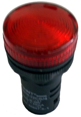 ND16-22CS/4 AC 220V индикатор червен