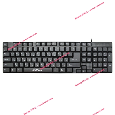 PC Клавиатура DeTech DE6079, USB, Кирилизирана