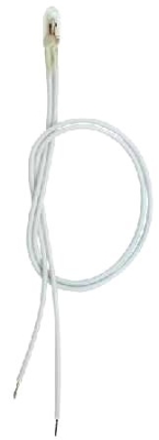 Лампа с нажежаема жичка миниатюрна ф4мм с кабел 20см, 4.5V 100mA