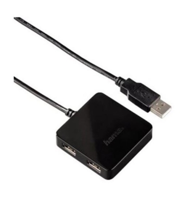 USB хъб 4-портов HAMA-12131