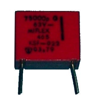 75000pF 63V кондензатор KSF-022