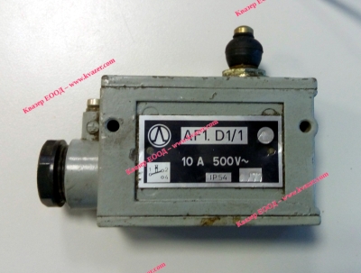 Краен изключвател AF1.D1/1 10A 500V AC IP54