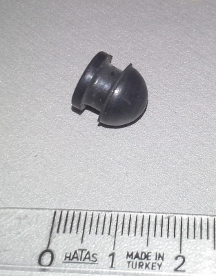 Гумено краче черно 11х11mm